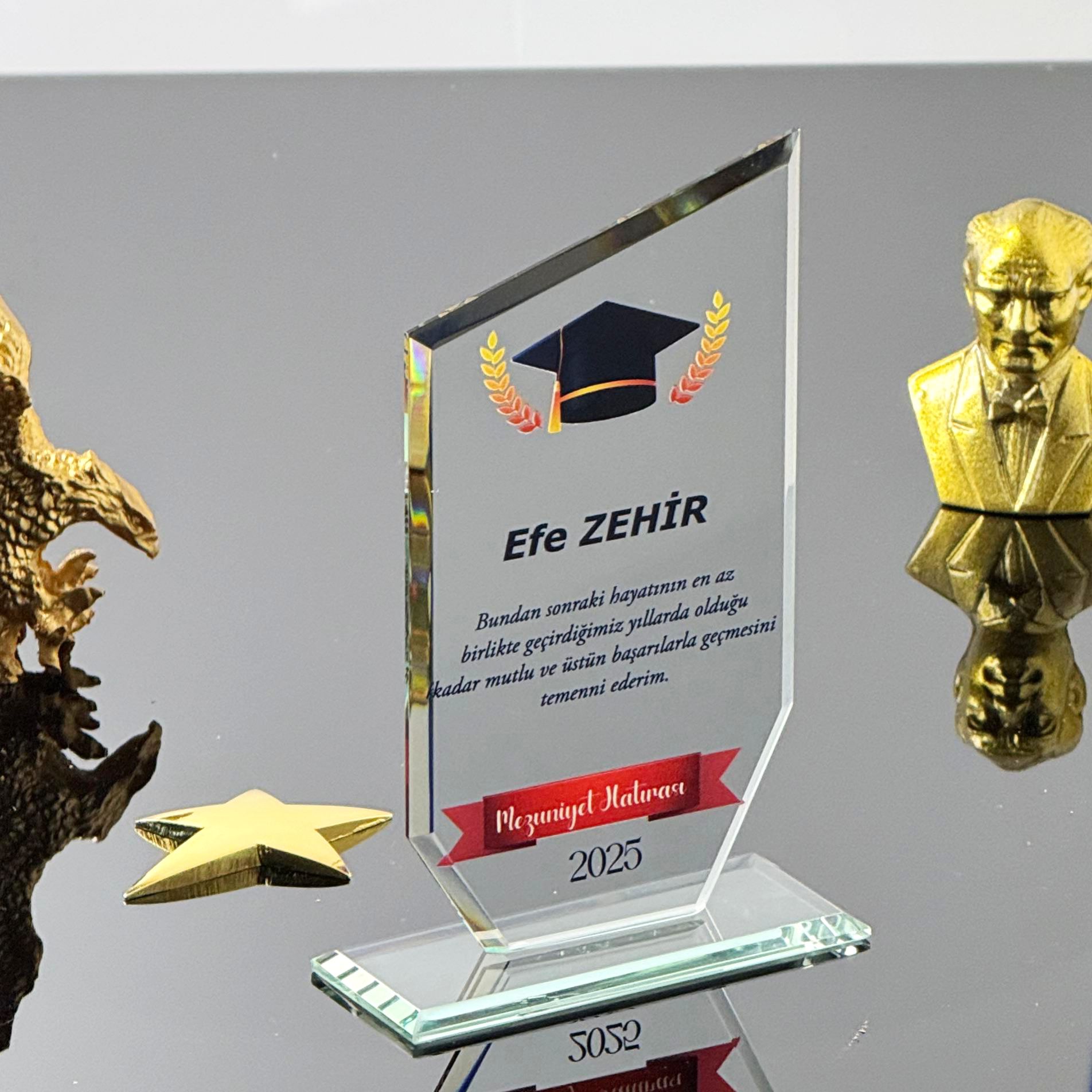 P102 Kristal Cam Plaket