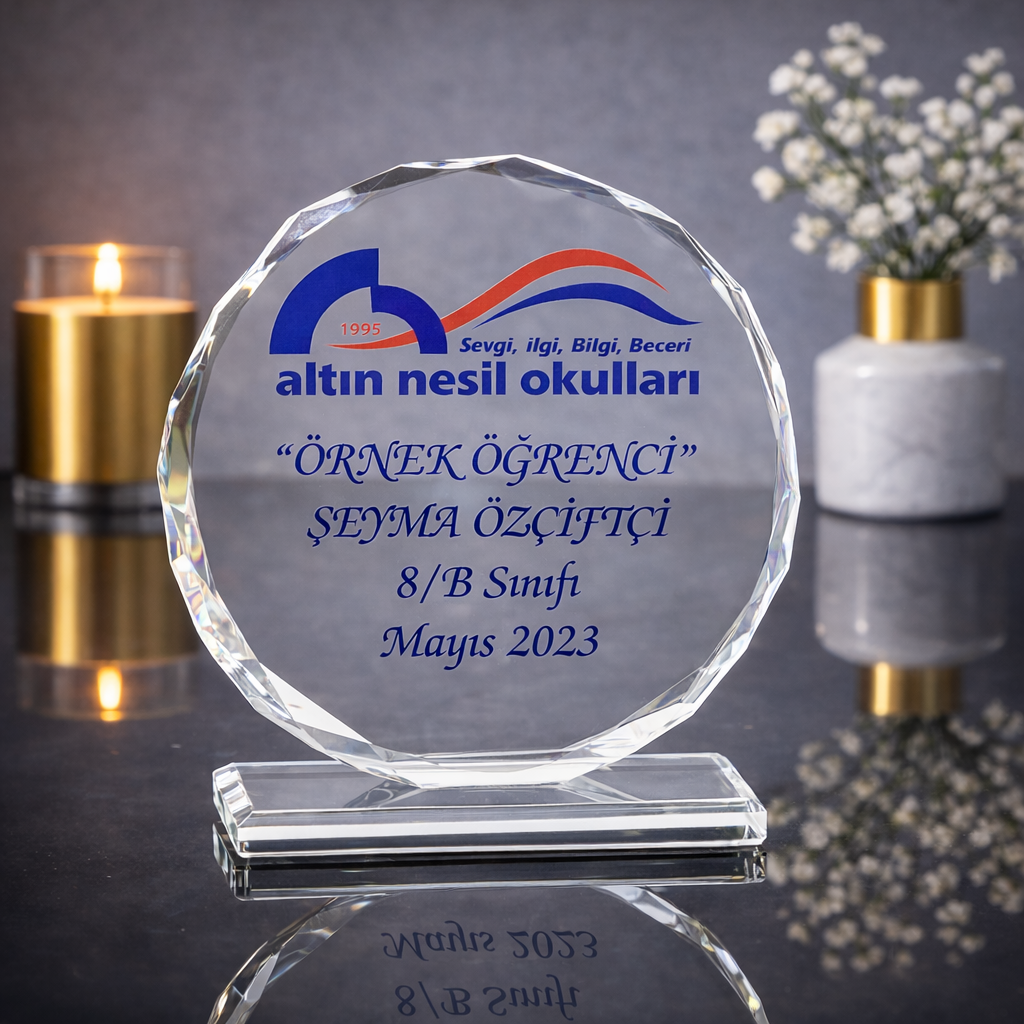 P219 Kristal Cam Plaket